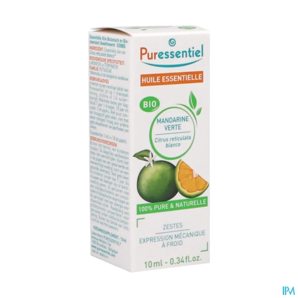 Puressentiel Huile Essentielle Mandarine Verte Bio