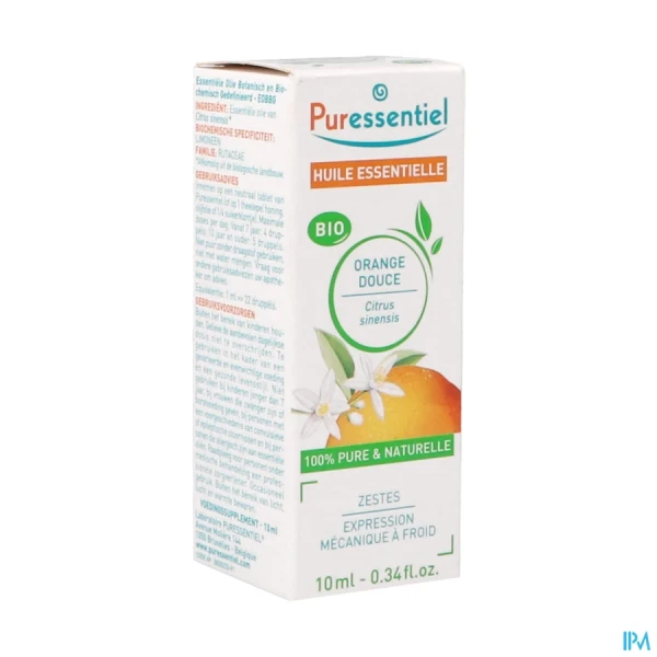 Puressentiel Orange Douce Huile Essentielle Bio
