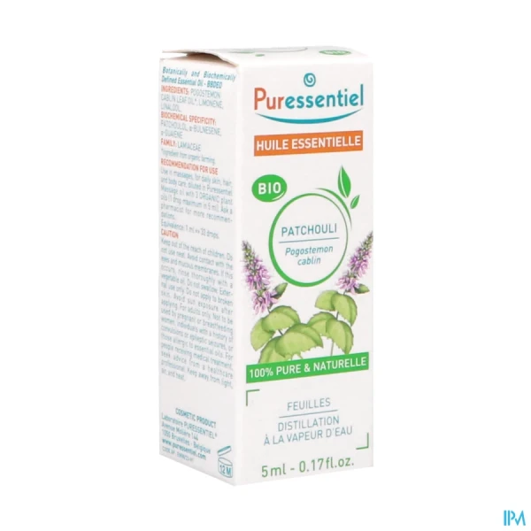 Puressentiel Patchouli Huile Essentielle Bio