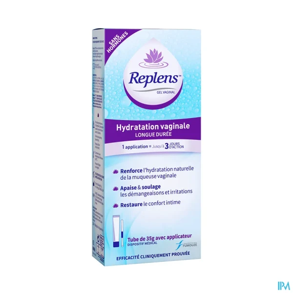Replens Gel Hydratation Vaginale avec Applicateur