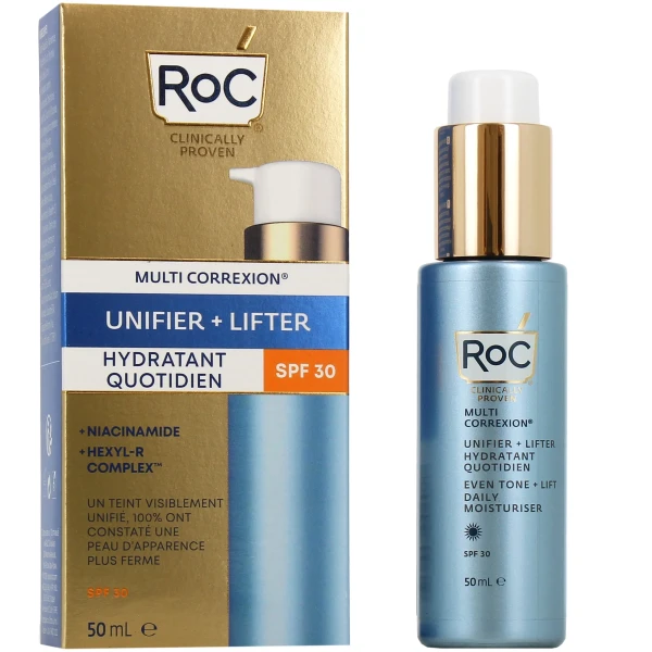 ROC Hydratant Quotidien SPF30 Unifier Lifter
