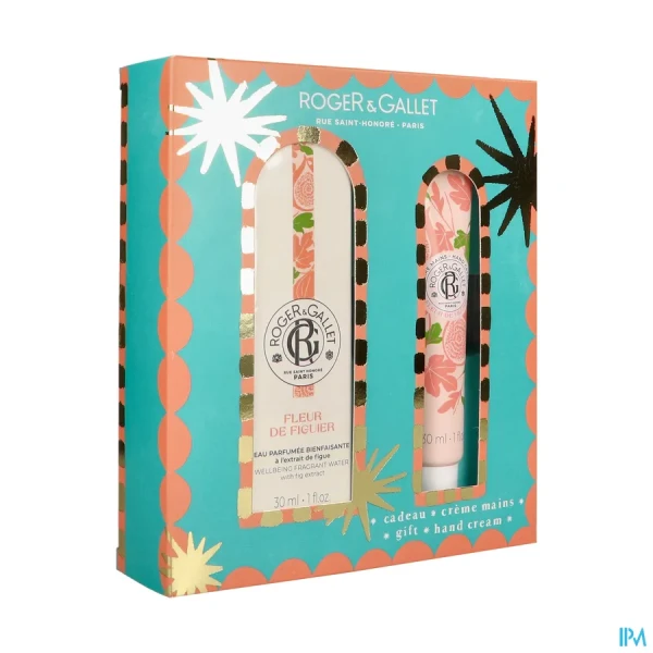 Roger et Gallet Coffret Eau Parfumée Bienfaisante et Crème Mains