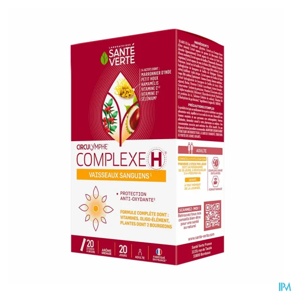 Santé Verte Circulymphe Complexe H