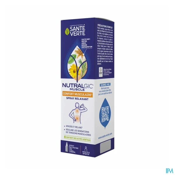 Santé Verte Nutralgic Muscle Spray Relaxant