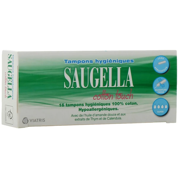 Saugella Cotton Touch Tampons Hygiéniques