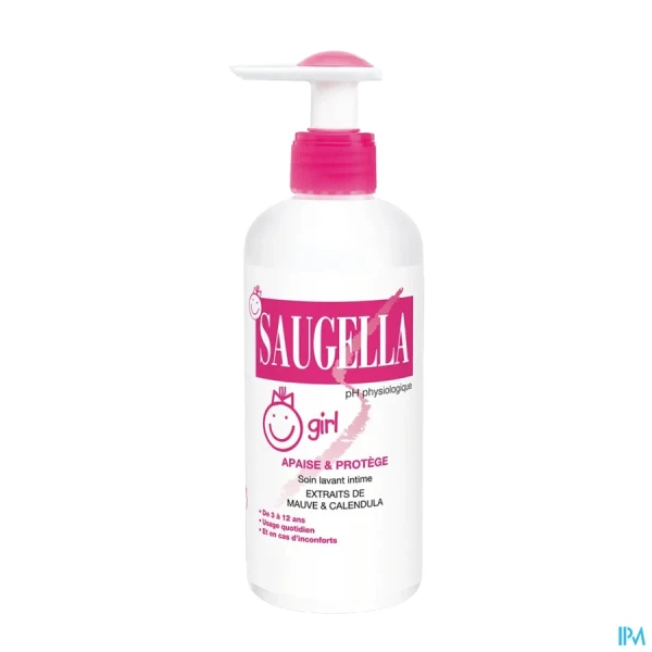 Saugella Girl émulsion lavante Hygiène Intime