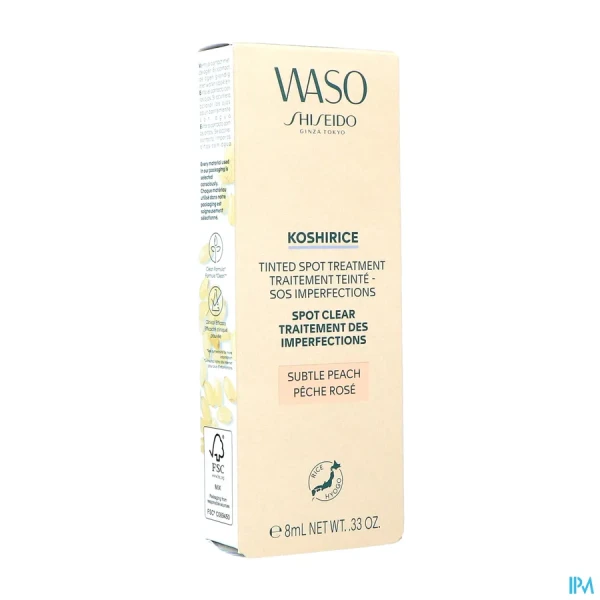 Shiseido Waso Teint Sos Pêche Rose