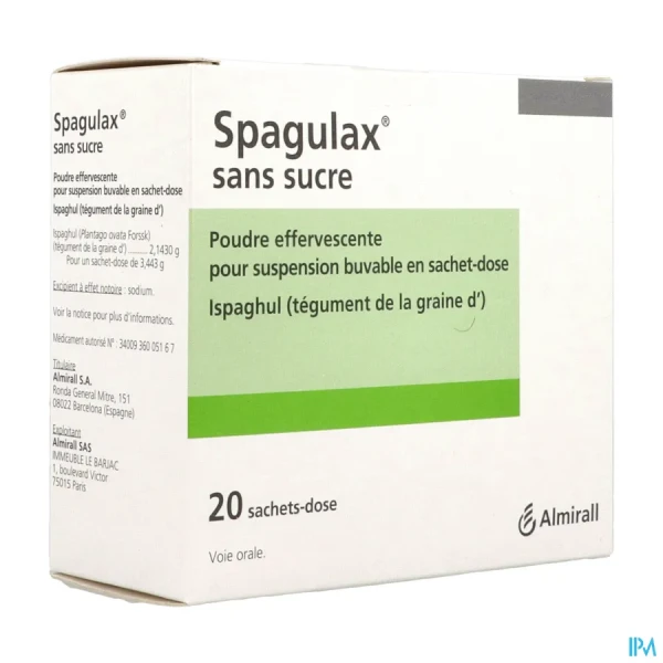 Spagulax Poudre Effervescente