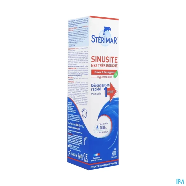 Stérimar Sinusite Nez Très Bouché