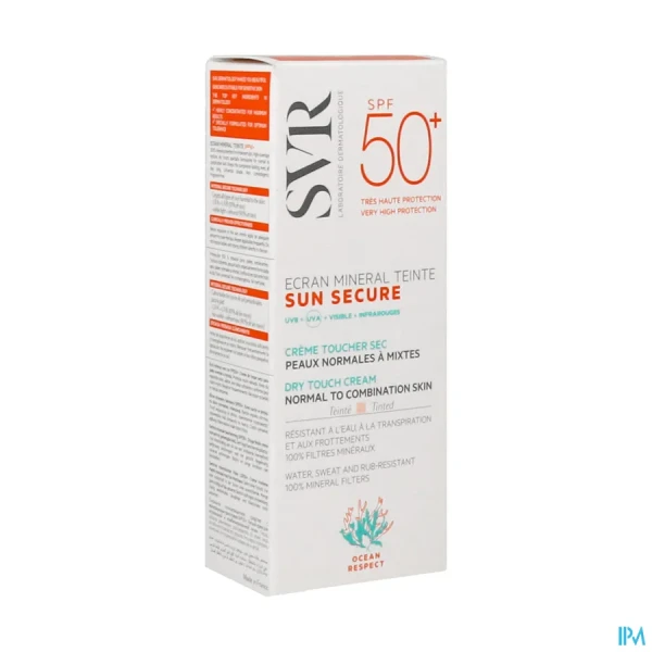 SVR Sun Secure Ecran Minéral Teinté SPF50+