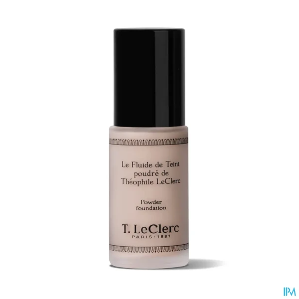 T Leclerc Fond de Teint Fluide Poudre Rose