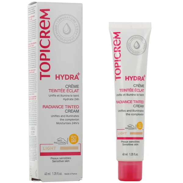 Topicrem Hydra+ Crème Teintée Eclat