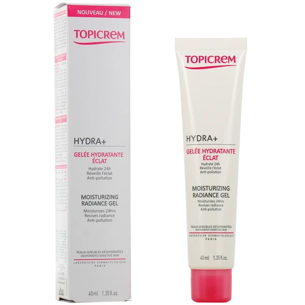 Topicrem Hydra+ Gelée Hydratante Éclat