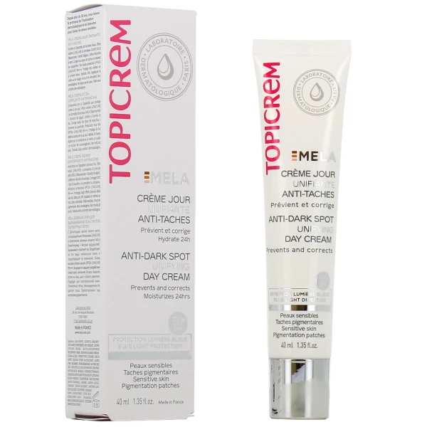 Topicrem Mela Crème Jour Unifiante Anti-Taches SPF 50+