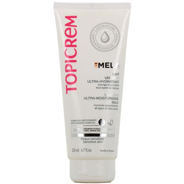 Topicrem Mela Lait Unifiant Ultra-Hydratant SPF 15