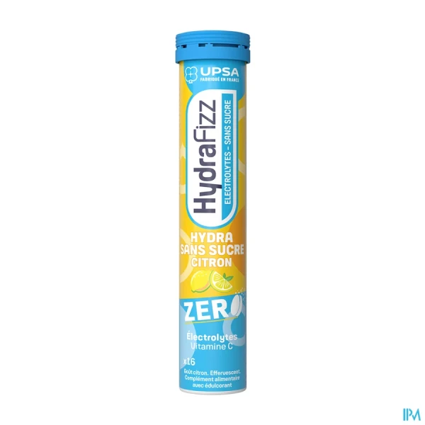 Upsa Hydrafizz Citron sans Pastilles