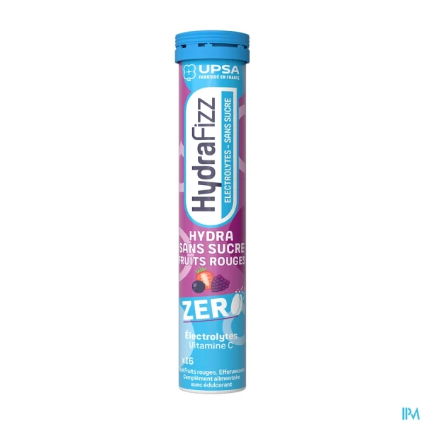Upsa Hydrafizz Fraise sans Pastilles