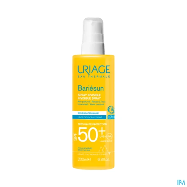 Uriage Bariesun SPF50+SPRAY Invisible sans Parf