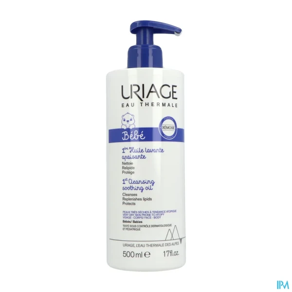 Uriage Bébé 1ere Huile Lavante Apaisante