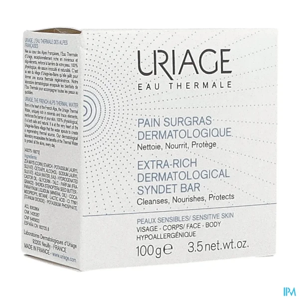 Uriage Pain surgras dermatologique