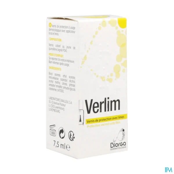 Verlim Vernis de Protection avec Limes