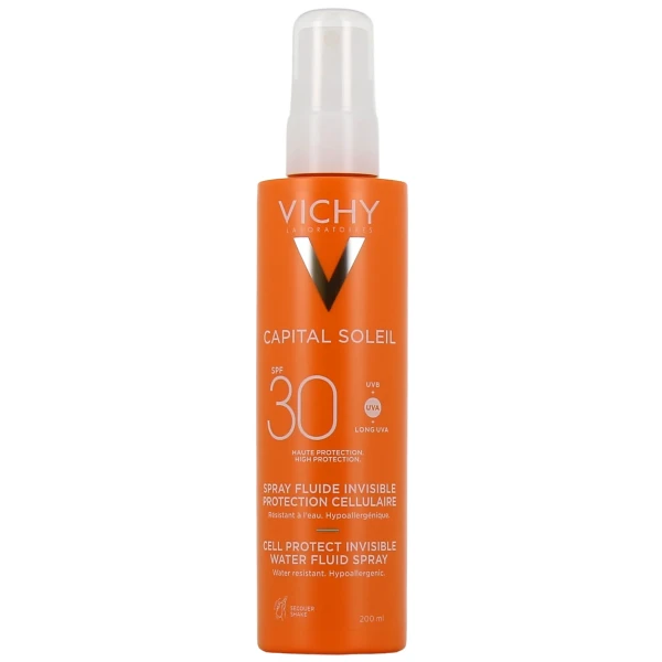 Vichy Capital Soleil Spray Fluide Invisible Protection Cellulaire