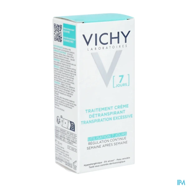 Vichy Traitement Crème Anti-transpirante 7 jours