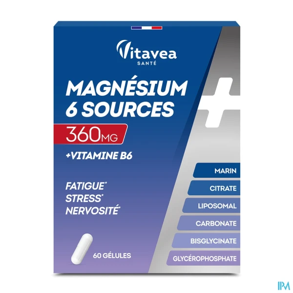 Vitavea Magnes Sources Gélules