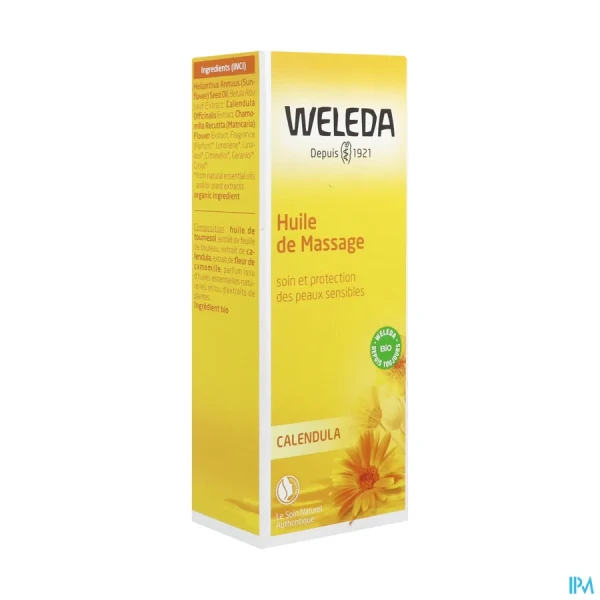 Weleda Calendula Huile de Massage Bio