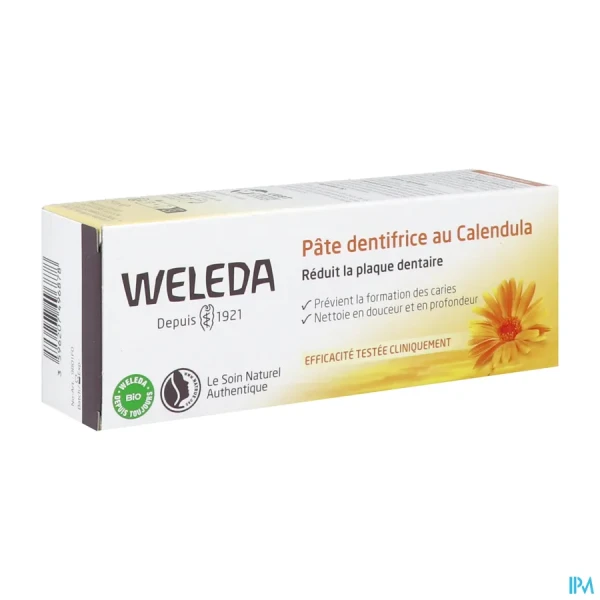 Weleda Pâte Dentifrice au Calendula
