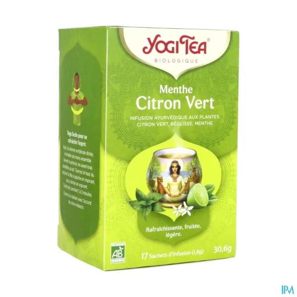 Yogi Tea Menthe Citron Vert