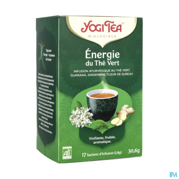 Yogi Tea Thé Vert Energie