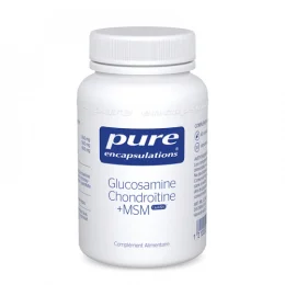 Pure Encapsulations Glucosamine & Chondroïtine +MSM 60 gélules