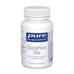 Pure Encapsulations Glutathion Dtx 60 gélules