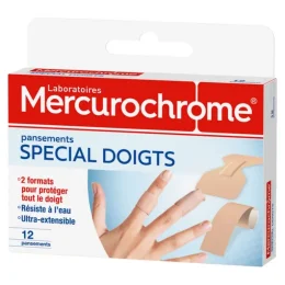 Pansements Spécial Doigts 12 Unités
