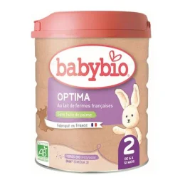Optima 2 - Formule Fibres & Bifidus au Lait de Vache Français