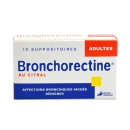 Bronchorectine au citral adultes 10 suppositoires