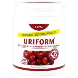Uriform Eco Solution a la Cranberry Pour la Femme - Boite de 28 Cpr