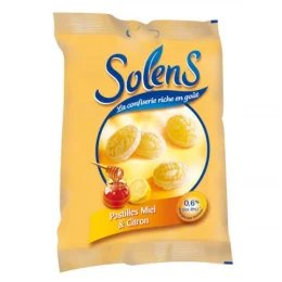 SOLENS PASTILLES Miel Citron - 100g