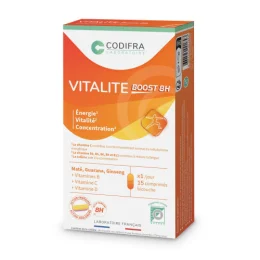 CODIFRA VITALITE BOOST 8H - 15 Comprimes