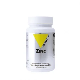 VITALL + ZINC BISGLYCINATE 30MG - 100 comprimes