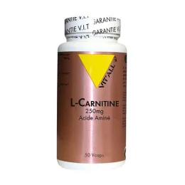Vit'All+ L-carnitine Acide Amine 250mg 50 gélules