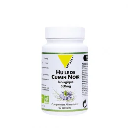 Vit'All+ Huile De Cumin Noir Bio 500mg 60 Capsules