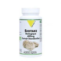 Vit'All+ Shiitake Bio 400mg 60 Gélules