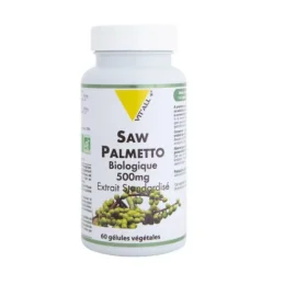 Vit'All+ Saw Palmetto Bio 500mg 60 gélules végétales