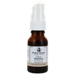Spray Propolis Blanche Sans Alcool Bio 15 ml