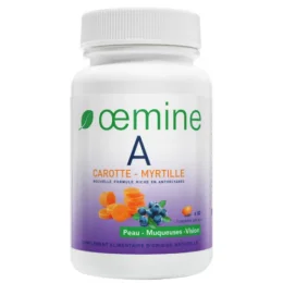 OEMINE A Carotte Myrtille - 60 Capsules