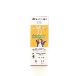Granions Kid Vitamine D3 200 UI Gouttes