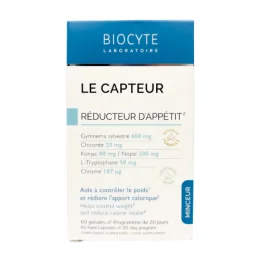 BIOCYTE LE CAPTEUR Reducteur d'Appetit - 60 Gelules
