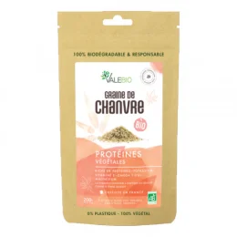 VALEBIO GRAINE DE CHANVRE BIO - 200g